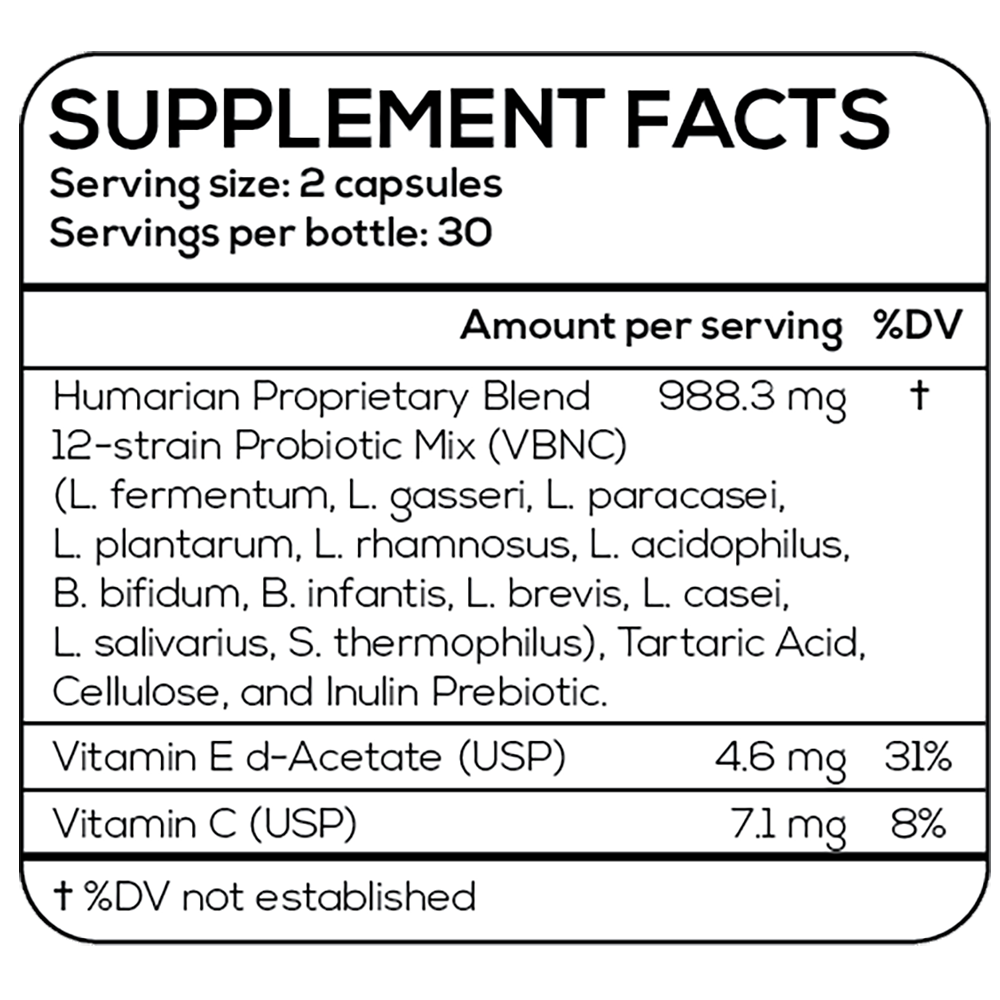 Probiotic Capsules for Women - Probonix