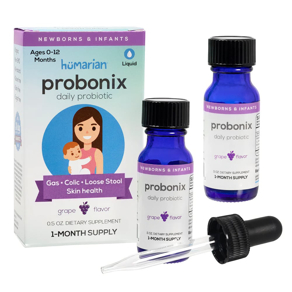 Liquid Probiotic for Newborns &amp; Infants - Newborns &amp; Infants Probonix *Bundle* - 2 Month Supply