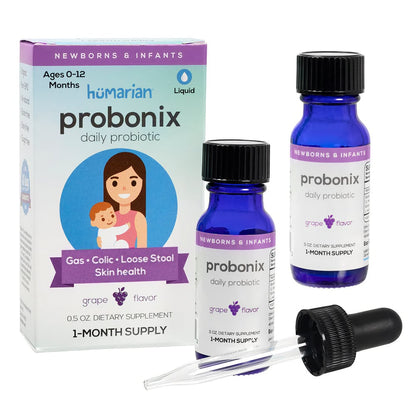 Liquid Probiotic for Newborns &amp; Infants - Newborns &amp; Infants Probonix *Bundle* - 2 Month Supply