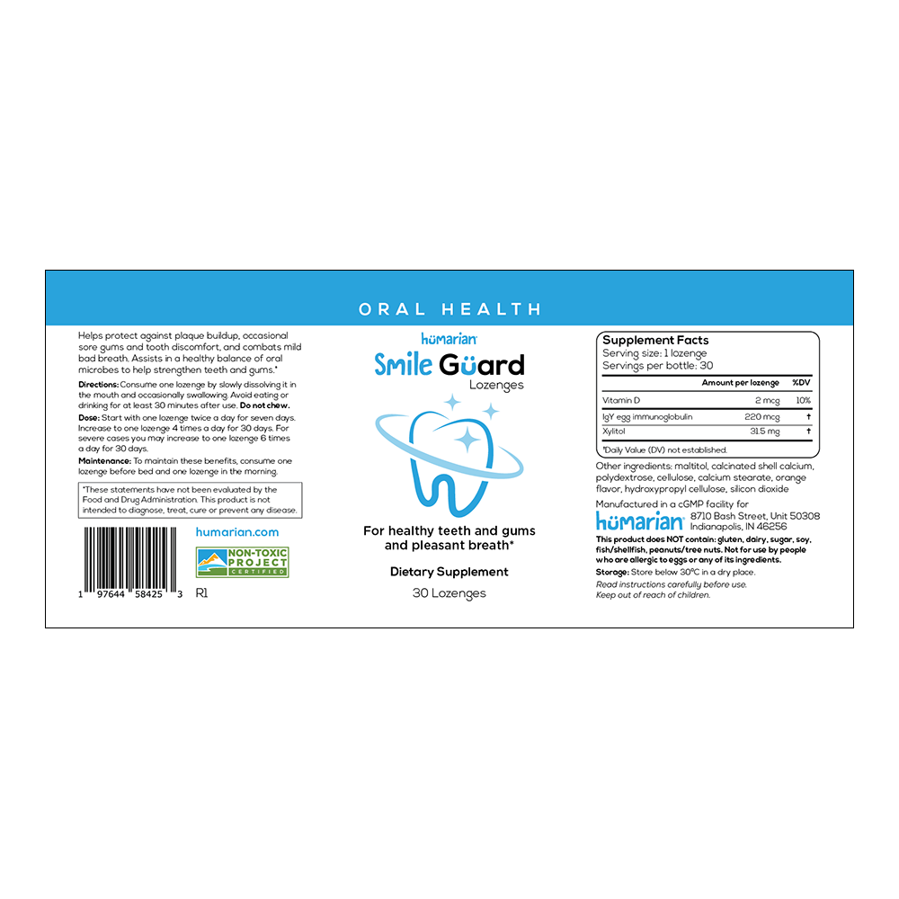 Smile Guard - Oral Health Lozenge - 3 pack